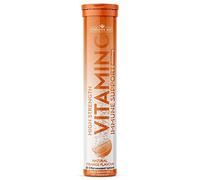 Natures Aid Vitamin C 1000mg Effervescent - 20 Supplement Tablets | High Strength Fizzy Supplement, Supports Immunity & Collagen Formation, Vegan, Vegetarian, Gluten-Free