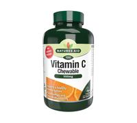 Natures Aid Vitamin C 500mg Chewable 100 Tablets 100 Tablet
