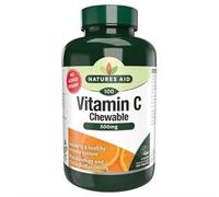 Natures Aid Vitamin C 500mg Chewable 100 Tablets