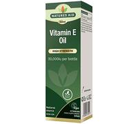 Natures Aid Vitamin E Oil 20,000iu 50ml - Natural Source Antioxidant for Skin & Cells - High Strength - Vegan - Non-GMO - Gluten-Free - Supports Healthy Skin Tone & Cardiovascular Health