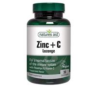 Natures Aid Lozenges - Zinc + Vitamin C - 30 Lozenges