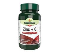 Natures Aid Lozenges - Zinc + Vitamin C - 30 Lozenges