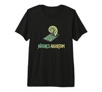 Natures Algorithm Math Mathematics Science Equation Premium T-Shirt