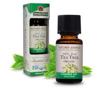 Nature's Answer 100 Percent Pure Organic Tea Tree Essential Oil, 0.50 Ounce