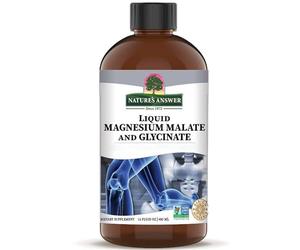 Nature's Answer, Liquid Magnesium Glycinate, 200mg, 480ml, Vegan, Gluten-Free, SOYA-Free, Vegetarian, GMO-Free