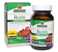 Nature's Answer, Reishi, Standardized Herbal Extract, 1,000 mg, 60 Vegetarian Capsules