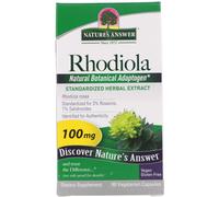 Nature's Answer, Rhodiola, 100 mg, 60 Vegetarian Capsules