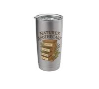 Nature's Apothecary Herbalist Botanical Herbs Stainless Steel Insulated Tumbler