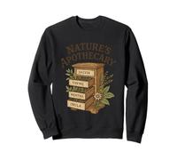Nature's Apothecary Herbalist Botanical Herbs Sweatshirt