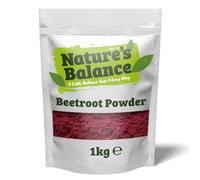 Nature's Balance Beetroot Powder 1kg Sweet & Earthy Dried Ground Beetroot is Pure and Free from Preservatives, an Ideal Natural Food Colour and Flavouring