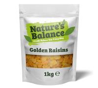 Nature's Balance Golden Raisins 1kg South African Seedless Golden Sultanas Yellow Raisins