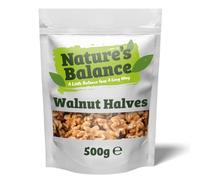 Nature's Balance Walnuts 500g | Raw Walnut Halves Crunchy Nuts | Naturally Rich in Good Fats, Ideal for Breakfast Bowls, Desserts, Salads or Everyday Enjoyment