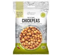 Nature's Bazaar Chilli & Lemon Chickpeas - 60g (Pack of 15) | Spicy & Zesty Crunchy Snack | High in Protein