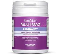 Nature's Best Multi-Max Multivitamin for Pregnancy - Comprehensive Nutritional Support for Mums-to-Be - UK Made - 120 Tablets (2 Months' Supply)