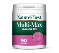 Nature's Best Multi, Max Multivitamin for Women Age 50+, 90 Tablets | Vitamin B6, Folic Acid, Zinc and more, UK Made, 3 Months' Supply