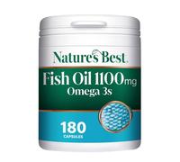 Nature's Best Pure Fish Oil Capsules High Strength (1100mg), 180 Capsules