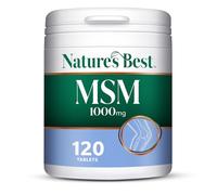 Nature's Best Pure MSM 1000mg Tablets, 120 Tablets