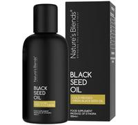 Nature's Blends Black Seed Oil Cold Pressed - 100ml | Made with 100% Pure & Natural Nigella Sativa Seeds - Black Cumin Seed Oil Rich in Thymoquinone for Immune System.