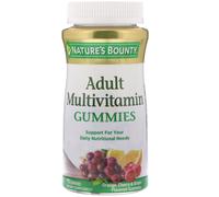 Nature's Bounty, Adult Multivitamin Gummies, Orange, Cherry & Grape Flavored, 75 Gummies