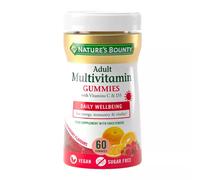 Natures Bounty Adult Multivitamin Gummies X60