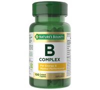 Nature's Bounty Everyday Energy Complete B Vitamin Complex Coated Tablets X 100 In Clear Clear One Size