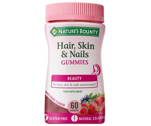 Nature's Bounty Gummies Hair, Skin & Nails Gummies x 60