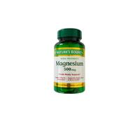 Nature'S Bounty High Potency Magnesium 500Mg Support Heart, Nerve & Bone Health, Muscle Relaxation, Dietary Supplement, 100 Tablets