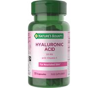 Nature's Bounty Hyaluronic Acid 20mg With Vitamin C Capsules 30 Capsules