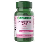 Nature's Bounty Hyaluronic Acid 20mg With Vitamin C Capsules 30 Capsules
