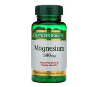 Nature's Bounty, Magnesium, 500 mg, 100 Coated Tablets