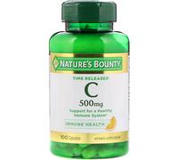 Nature's Bounty, Time Released Vitamin C, 500 mg, 100 Capsules