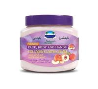 Nature's Bounty Venos Collagen Elastin Cream 300mL | Nourishing Face, Hand & Body Moisturizer | Enriched with Peach Extract | Firms & Hydrates Skin