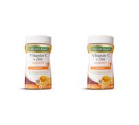 Nature's Bounty Vitamin C and Zinc Gummies - Pack of 120 Gummies, 30 Day Supply - Immune Support and Cell Protection - Antioxidant Supplement - Gluten Free and Natural Colours