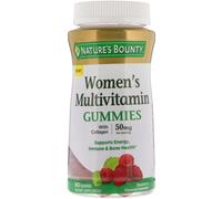 Nature's Bounty, Women's Multivitamin Gummies, Raspberry Flavored, 50 mg, 90 Gummies