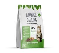 Nature's Calling 4Kg Walnut Shell Cat and Kitten Litter, Ultra Absorbe