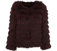 Natures Collection Lucy Jacket - Burgundy - L