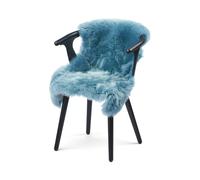 Natures Collection New Zealand Sheepskin | Long Wool | 100 cm - Smoke Blue