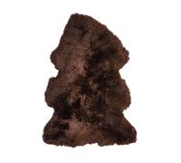 Natures Collection New Zealand Sheepskin | Long Wool | 115x60 cm - Chocolate