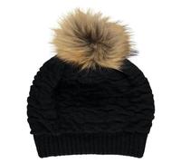 Natures Collection Sidse Hat - Black/Natural Brown