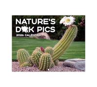 Natures D*cks Calendar 2026 - Funny Wall Calendars For Adults, Hilarious Gag Prank Gag Gift | Wall Calendar For Holiday Adults School Workplace Dorm Office Planning Scheduling
