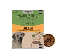 Natures Deli Adult Grain Free Wet Dog Food, Chicken with Sweet Potato, Herbs and Vegetables, Natural Complete Wet Food Trays, 7 x 400g