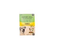 Natures Deli Adult Wet Dog Food, Turkey with Brown Rice and Sage, Natural Complete Wet Food Trays, 7 x 400g