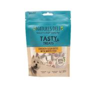 Natures Deli Chicken and Fish Sushi Bites Dog Treats - 100g