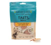 Natures Deli Chicken and Fish Sushi Rolls 100g