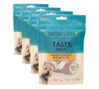 Natures Deli Chicken & Fish Sushi Bites Dog Treats, 100 g (4-Pack)