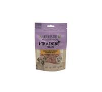 Natures Deli Chicken with Cheese Training Bites Dog Treats, Grain Free Low Fat Tasty Bite-size Treats for Dogs and Puppies, 100g