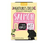 Natures Deli Salmon and Rice Wet Dog Food - 7 x 400g