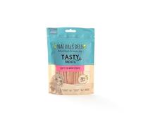 Natures Deli Salmon Strips Dog Treats Low Fat Treats for Dogs Grain Free Dog Chews Training Treats for Large and Small Dogs, 100g