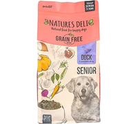 Natures Deli Senior Dry Dog Food Grain Free Natural Complete Hypoallergenic For All Dog Breeds Duck and Sweet Potato - 12kg