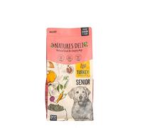 Natures Deli Senior Dry Dog Food, Turkey & Rice, 2 kg (1-Pack) | Suitable for All Breeds Aged 7 Plus, Gluten-Free Formula, Natural Ingredients, Promotes Healthy Skin & Coat, Easy to Digest